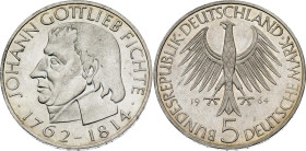 Germany - FRG 5 Deutsche Mark 1964 J