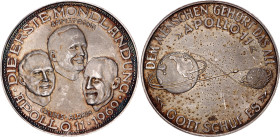 Germany - FRG Silver Medal "Apollo XI Lunar Landing" 1969
