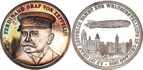 Germany - FRG Silver Medal "150th Anniversary of Ferdinand Graf von Zeppelin" 1988