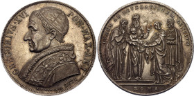 Italian States Papal States 1 Scudo 1831 (I)