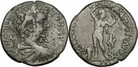 Septimius Severus (193-211). AE, Moesia Inferior, Marcianopolis mint, 193-211. D/ Bust of Septimius Severus right, laureate, draped, cuirassed. R/ Apo...
