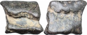 Aes premonetale. Aes formatum, 6th-4th century BC. AE. g. 64.72 mm. 40.00