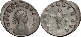 Probus (276-282). BI Antoninianus, Siscia mint, 276-282. D/ Bust of Probus right, radiate, cuirassed. R/ Concordia standing left; holding patera and c...