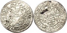 German States. Saxony. Friedrich III, Johann and Georg (1507-1525). AR Zinsgroschen, Annaberg mint, 1507-1525. Keilitz 55. AR. g. 2.19 mm. 27.00 About...
