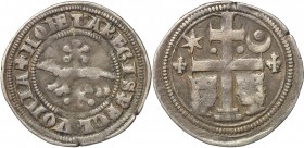 Hungary. Bela IV (1235-1270). AR Denarius for Slawonia, 1235-1270. Rengjeo 108. Mimica 33. AR. g. 1.01 mm. 16.00 VF.