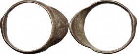 Bronze archer's ring (thumb ring). Medieval, 13th-15th century. 34 mm. Size 23 mm.