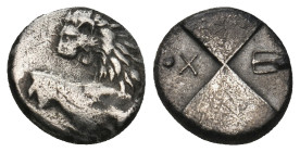 THRACE. Chersonesos. Hemidrachm (Circa 386-338 BC).
 ( 2.22 g. 12.8 mm ).