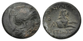 KINGS OF THRACE (Macedonian). Lysimachos (305-281 BC). Ae.
 ( 2.43 g. 15.0 mm ).