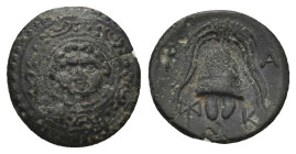 KINGS OF MACEDON. Philip III Arrhidaios (323-317 BC). Ae 1/3 Unit. Salamis.
 ( 1.67 g. 13.7 mm ).