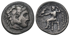 KINGS OF MACEDON. Philip III Arrhidaios (323-317 BC). Drachm. Sardes.
 ( 3.90 g. 18.9 mm ).