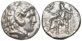 KINGS OF MACEDON. Alexander III 'the Great' (336-323 BC). Tetradrachm. Uncertain mint in Greece or Macedon.
 ( 15.29 g. 24.1 mm ).