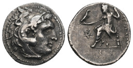 KINGS OF MACEDON. Alexander III 'the Great' (336-323 BC). Drachm. Kolophon.
 ( 4.23 g. 18.2 mm ).