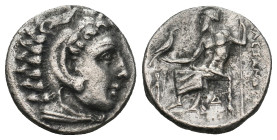 KINGS OF MACEDON. Alexander III 'the Great' (336-323 BC). Drachm. Lampsakos.
 ( 4.19 g. 16.2 mm ).