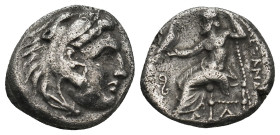KINGS OF MACEDON. Alexander III 'the Great' (336-323 BC). Drachm. Lampsakos.
 ( 4.17 g. 16.2 mm ).