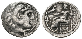 KINGS OF MACEDON. Alexander III 'the Great' (336-323 BC). Drachm. Lampsakos.
( 4.15 g. 18.8 mm ).