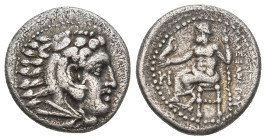 KINGS OF MACEDON. Alexander III 'the Great' (336-323 BC). Drachm. Miletos.
 ( 4.10 g. 18.0 mm ).
