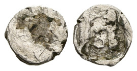 SAMARIA. 'Middle Levantine' Circa 375-333 BC. AR Obol. 
 ( 0.71 g. 9.9 mm).
