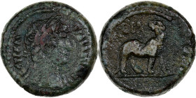 Egypt, Hadrian, Bronze Æ, 126-127, Alexandria, Bronze, VF(30-35)