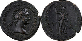 Domitian, As, 87, Rome, Bronze, EF(40-45), Cohen:655, RIC:550