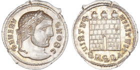 Severus II, Argenteus, 305-306, Serdika, Unpublished, Silver, MS(64), RIC:--