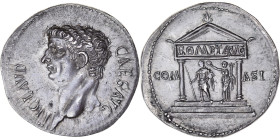 Claudius, Cistophorus, 41-42, Ephesos, Silver, MS(60-62), RIC:120, RPC:2221