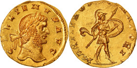 Gallienus, Aureus, 260-268, Siscia, Unpublished, Gold, MS(63), Calicó:--