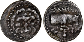 Ionia, Tetrobol, ca. 210-185 BC, Samos, Silver, EF(40-45), HGC:6-1241