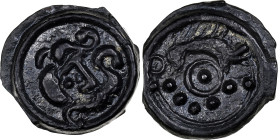 Suessiones, Potin au Sanglier, ca. 60-40 BC, Potin, AU(50-53), Delestrée:531A
