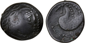 Danubian Celts, Tetradrachm, 2nd-1st century BC, Bronze, EF(40-45)