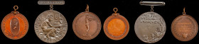 Lot of (3) Ivy League Athletic Award Medals. By Tiffany & Co. Bronze.
Included are: Dartmouth College, Terrell Medal for Best Physical Improvement, s...