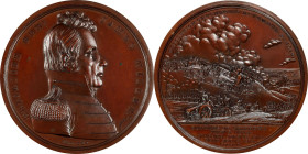 Electrotype Copy 1814 Brigadier General James Miller Medal. Type of Julian MI-17. Joined Copper Shells. About As Made.
65 mm.

Estimate: $400