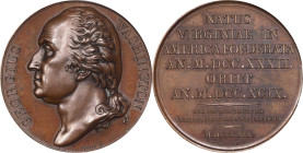"1819" (ca. 1818) Series Numismatica Medal. First Issue. Musante GW-98, Baker-132. Bronze. MS-65 BN (PCGS).
41 mm. We have identified several die com...