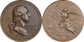 Undated (1904) Washington Monument Association Medal. Foremost Farmer. Baker-1825. Bronze. MS-65 BN (NGC).
40 mm.

Estimate: $125