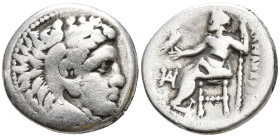 KINGS OF MACEDON. Alexander III 'the Great' (336-323 BC).
AR Drachm (17.1mm 3.89g)