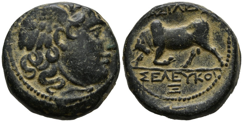 SELEUKID KINGDOM. Seleukos I Nikator (Circa 312-281 BC)
AE Bronze (20mm 7.58g)...