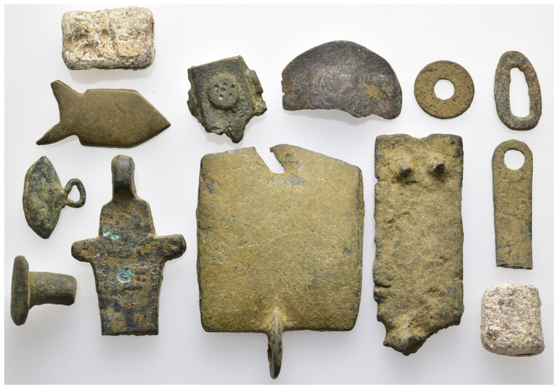 ANCIENT ROMAN BRONZE LOTS.(1st-2nd century).Ae.
(13 pieces)