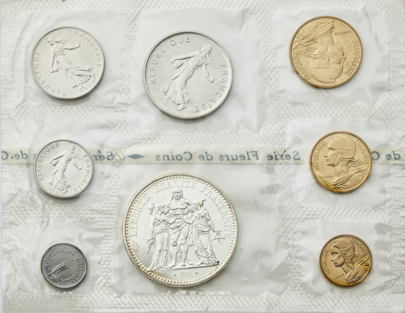LOT OF COINS 'FLEUR DE COIN MONNAIE DE PARIS', 1970
8 coins
Edition 10.000 cop...