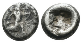 Achaemenid Empire. Artaxerxes I. - Xerxes II. (455-420 BC). AR Siglos. Weight 1,26 gr - Diameter 7 mm