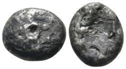 Achaemenid Empire. Artaxerxes I. - Xerxes II. (455-420 BC). AR Siglos. Weight 4,41 gr - Diameter 13 mm