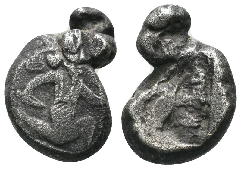 Achaemenid Empire. Artaxerxes I. - Xerxes II. (455-420 BC). AR Siglos. Weight 5,...