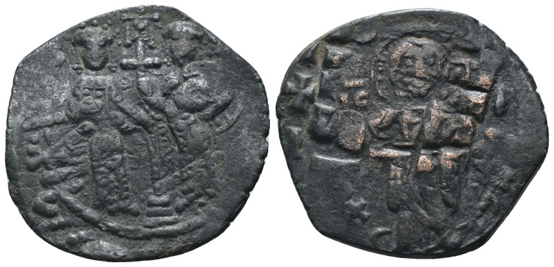 Constantine X. Ducas. (1059-1067 AD). Follis. Constantinople. Obv: Christ facing...