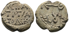 Byzantine Empire. lead seal. Weight 10,65 gr - Diameter 19 mm