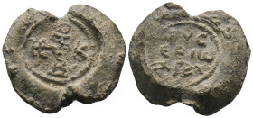 Byzantine Empire. lead seal. Weight 16,01 gr - Diameter 25 mm