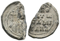 Byzantine Empire. lead seal. Weight 2,99 gr - Diameter 21 mm