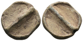 Byzantine Empire. lead seal. Weight 5,69 gr - Diameter 18 mm