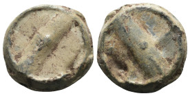 Byzantine Empire. lead seal. Weight 5,83 gr - Diameter 15 mm