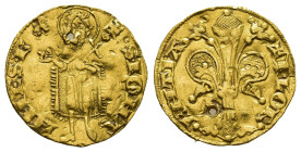 Ludwig I.der Grosse (1342-1382)
Ungarn, Hungary, Poland
Aranyforint /Goldgulden/, (Au), 1342-1353
Condition: Very fine.
Weight: 3,5g
Diameter: 19...