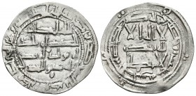 EMIRATO INDEPENDIENTE. Al-Hakam I. Dirham. 227H. Al-Andalus. V.181; Miles 119b-f. Ar. 2,60g. MBC.