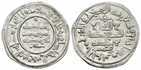 CALIFATO DE CORDOBA. Hisham II. Dirham. 391H. Al-Andalus. Citando a Muhammad en la IA y `Amir en la IIA. V-549. Ar. 2,63g. EBC-.