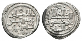 ALMORAVIDES. Yusuf Ibn Tashfin. Quirate. 480-497H. V-1535; Hazard 894. Ar. 1,05g. EBC.